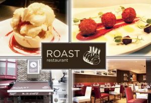 Enjoy a 5 Course Table D Hote meal for Two for €49 at Roast Restaurant in Ballsbridge, Dublin 4 - Winner of Dublin's Best Restaurant 2014 by 98FM
