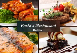 €12 to Enjoy a delightful 2 Course Lunch for two people at Carlos Restaurant, Dublin 1.