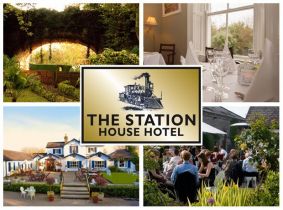 Enjoy a Two Night Stay for Two including Breakfast, 3 Course Dinner with Wine and Late Checkout for ONLY €129 in The Station House Hotel!