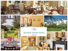 West Cork's Finest! Experience a Overnight Stay for Two with 5 Course Dinner & Breakfast for Only €240 in the 4 STAR Seaview House Hotel, Bantry!