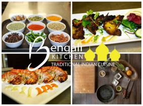 Savour a delicious 2 Course Dinner with Wine & Sides for Two for Only €39.95 in Leixlip's best Indian restaurant, Bengali Kitchen!